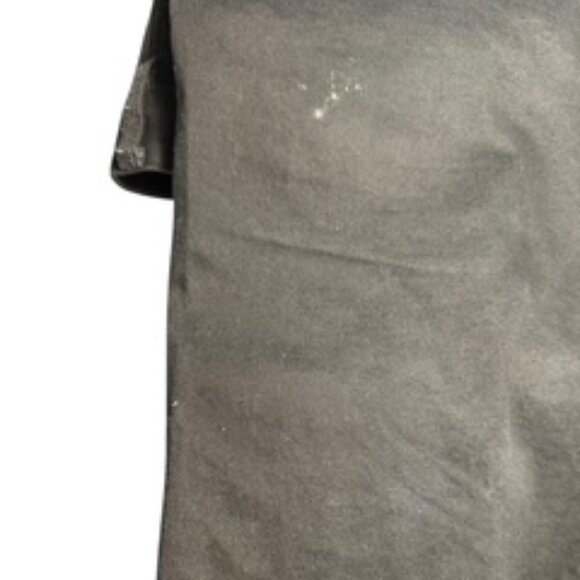 Zara High Waist Wide Leg Raw Hem Cropped Black Jeans Sz 29 - Picture 7 of 15